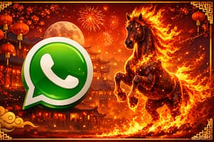 Cómo activar el “modo Caballo de Fuego” en WhatsApp