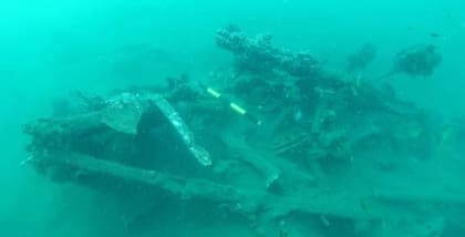 Así se encuentra el bombardero que permaneció desaparecido 80 años