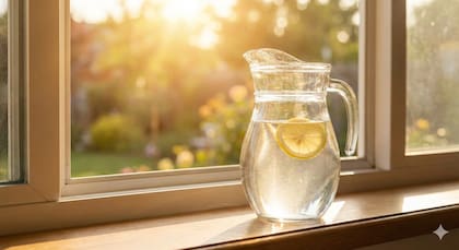 Así se hace el baño de luz y agua solarizada durante el solsticio de verano