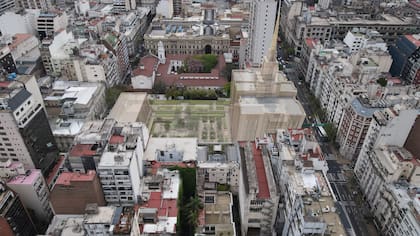 Así se instalaría el nuevo templo en el centro porteño