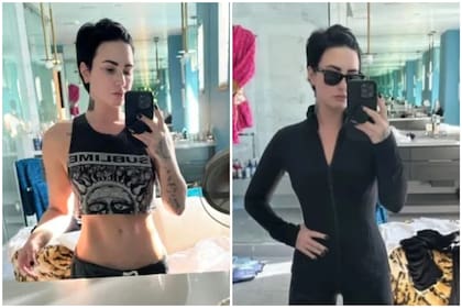 Así se mostró ahora Demi Lovato y remarcó: "Perdí peso sin querer, ya no vivo mi vida según la cultura de las dietas"