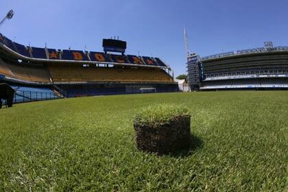 Así se prepara el campo de juego para la venta