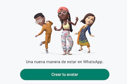 Así se puede crear tu propio avatar en WhatsApp
