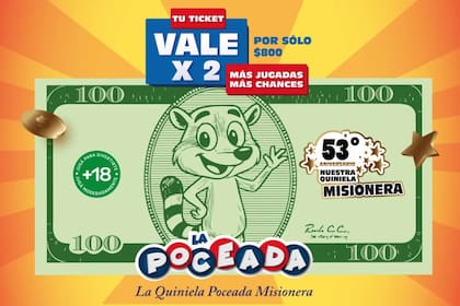 Así se puede jugar del sorteo de la Poceada Misionera para ganar el premio de 100.000 dólares