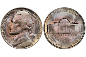 Así se puede observar el detalle que convierte a esta moneda de cinco centavos en una pieza valiosa