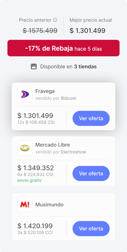 Así se pueden encontrar los decuentos en Precialo durante el Hot Sale 2026