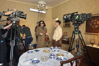 Así se rodó la serie recientemente estrenada en Flow, en la que Julieta Zylberberg y Cristina Banegas interpretan a Yiya