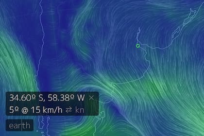 Así se ve Buenos Aires en un día de mucho calor como hoy