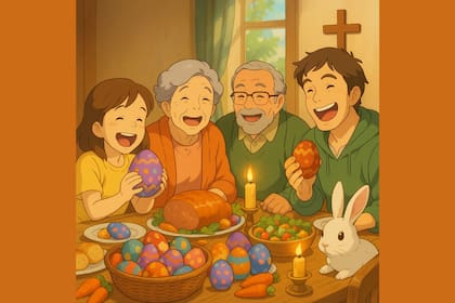 Así se ve el Domingo de Resurrección para la IA, en "Estilo Ghibli"