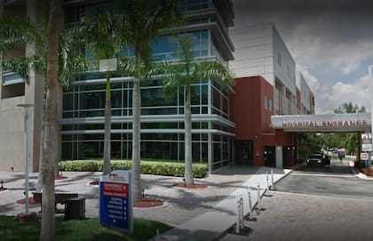 Así se ve el Hospital HCA Kendall, en Miami, Florida