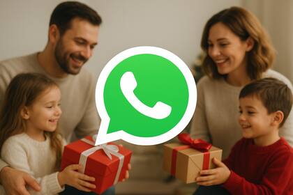 Así se ve el "modo Día del Niño" en WhatsApp