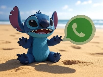 Así se ve el "modo Stitch" de WhatsApp