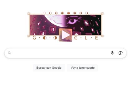 Así se ve el nuevo doodle de Google