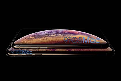 Así se ven dos de los posibles modelos del nuevo teléfono de Apple, que se llamarían iPhone Xs, iPhone Xs Max y iPhone Xr