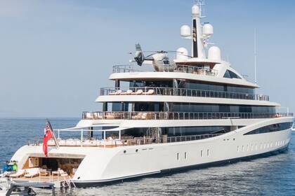 Así se ve el superyate "Viva" de Griffin