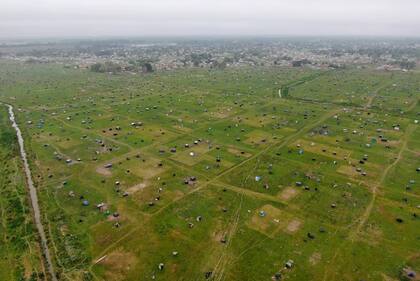 Así se ve el predio con el dron de LA NACION
