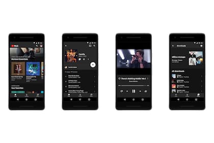 Así se ve la aplicación móvil de YouTube Music Premium
