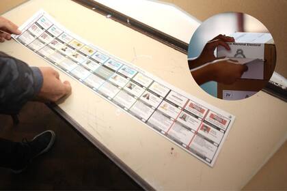 Así se ve la boleta única de papel.