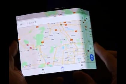 Así se ve la pantalla del dispositivo plegable del prototipo de Xiaomi