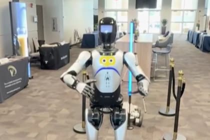 Así se ve Luca, el robot humanoide que fue presentado en Florida