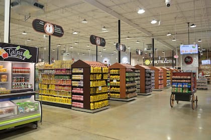 Así se ve por dentro un supermercado Talpa