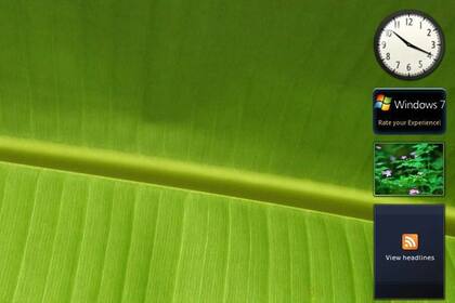 Así se ve una de las pantallas del futuro Windows 7