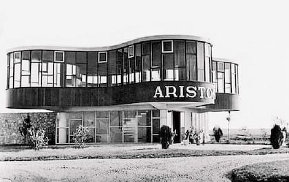 Así se veía el Parador Ariston en su época de esplendor