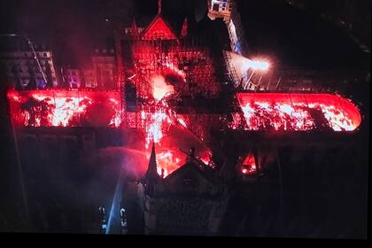 Así se veía la catedral desde arriba