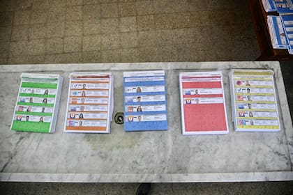 Así se ven las boletas en las elecciones de Santa Fe