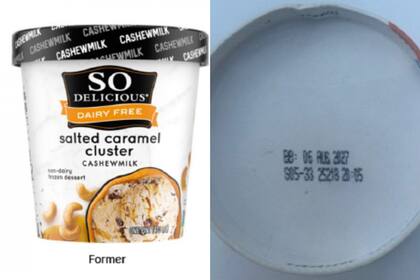 Así se ven los postres helados retirados del mercado en Estados Unidos