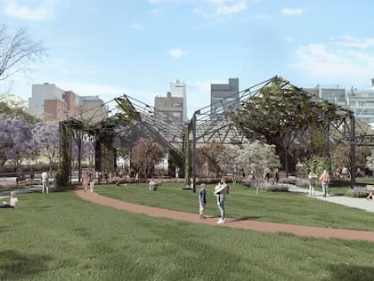 Así se verá el nuevo espacio verde la ciudad