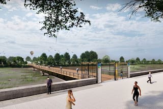 El nuevo puente de Puerto Madero que conectará la costanera con el interior de la reserva ecológica