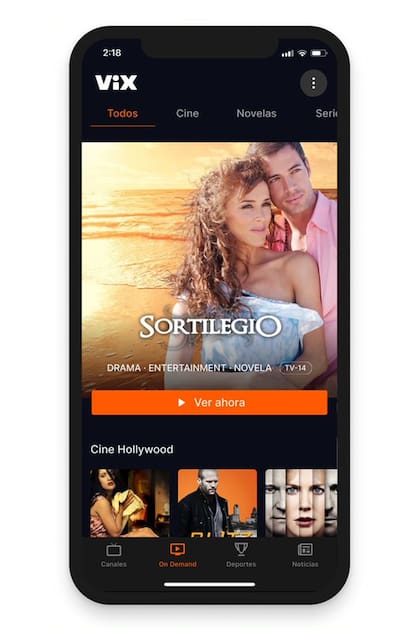 Así se verá la aplicación, disponible a partir del próximo 31 de marzo, en los teléfonos móviles