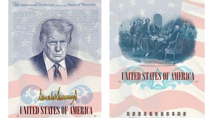 Así se verá por dentro el nuevo pasaporte de Estados Unidos