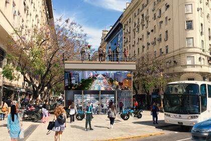 Así se verán las gradas y el centro de monitoreo