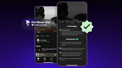 Así se verán las insignias de verificación en Spotify para identificar a artistas humanos