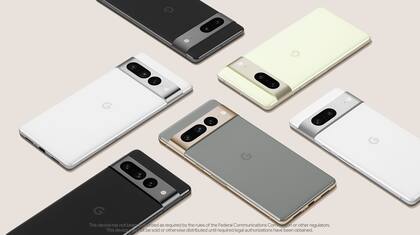 Así se verán los Pixel 7 y 7 Pro; la mayor diferencia, por lo que se aprecia, estará en la inclusión de 2 o 3 cámaras traseras, respectivamente