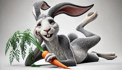 Así se vería Bugs Bunny en la vida real, según la IA