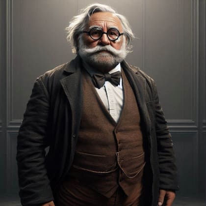 Así se vería Carl Fredricksen de Up! en la vida real, según la inteligencia artificial