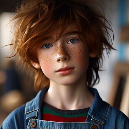 Así se vería Chucky como un niño de verdad, según la inteligencia artificial