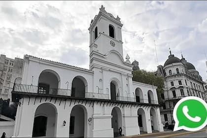 Así se vería el Cabildo para ponerlo de logo de WhatsApp