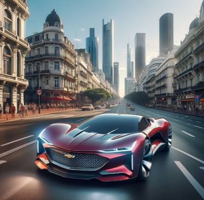 Así se vería el Chevrolet 400, según la IA