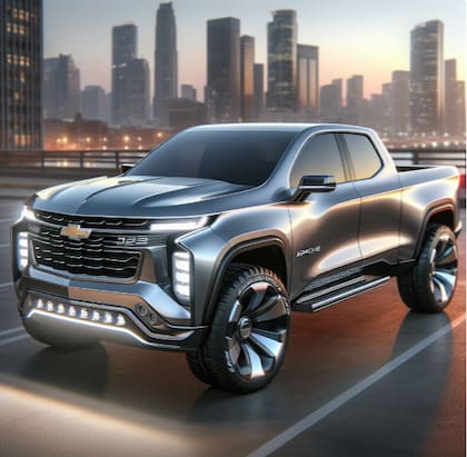 Así se vería el Chevrolet Apache modelo 2025, según la IA