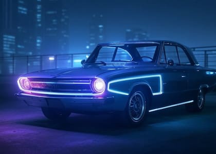 Así se vería el Chrysler Valiant modelo 2025, según la IA de Grok