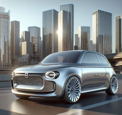 Así se vería el Fiat 125 modelo 2025, según la IA