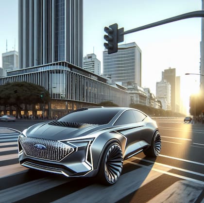 Así se vería el Ford Taunus modelo 2025, según la IA