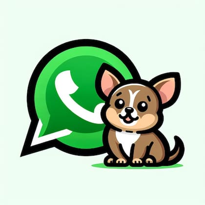 Así se vería el "modo chihuahua" en WhatsApp