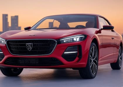 Así se vería el Peugeot 404 modelo 2025, según la IA Grok