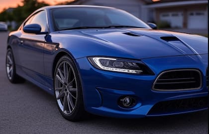 Así se vería el Pontiac GTO modelo 2025, según la IA