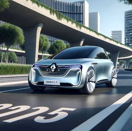 Así se vería el Renault 4 modelo 2025, según la IA